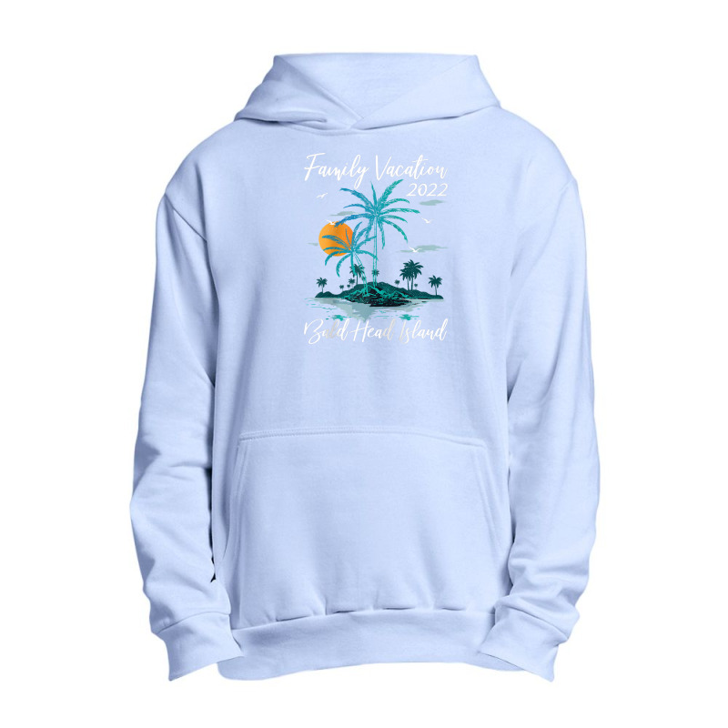 Family Vacation 2022 North Carolina Bald Head Island Beach Raglan Base Urban Pullover Hoodie | Artistshot