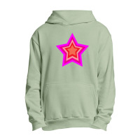 Lightning Star Red Star Orange Star Yellow Star Peach Star Teal Star Urban Pullover Hoodie | Artistshot