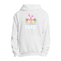 Just An Eggcellent Registered Nurse Cute Bunny Easter Women Urban Pullover Hoodie | Artistshot