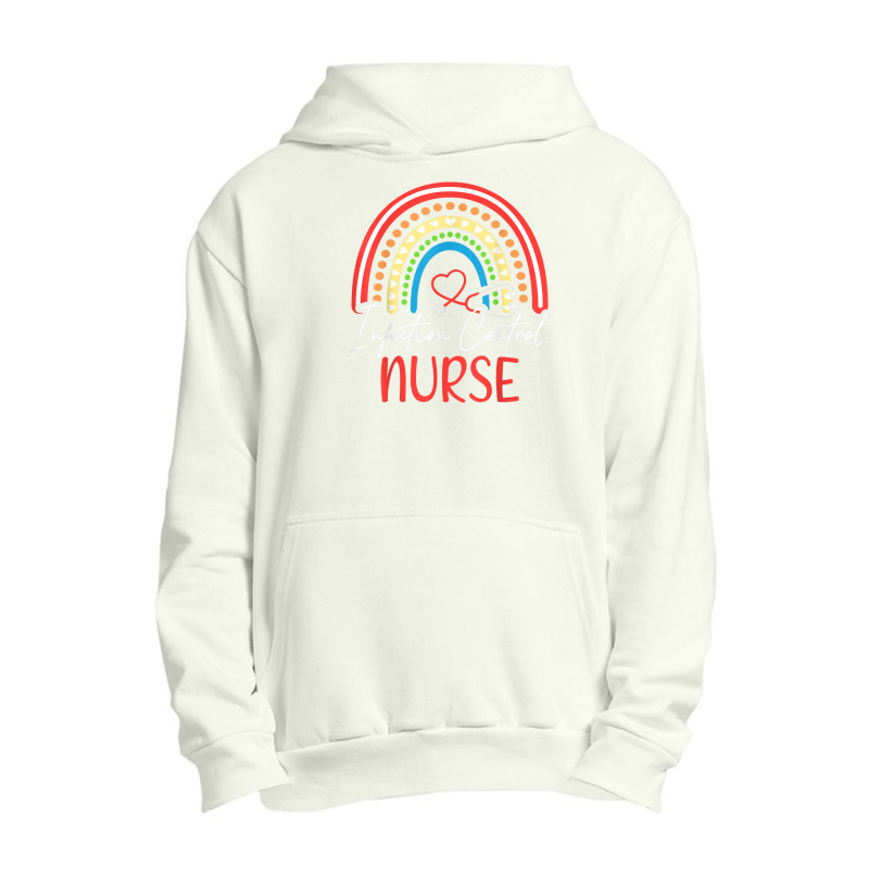 Nurse Infection Control Rainbow Style Urban Pullover Hoodie | Artistshot