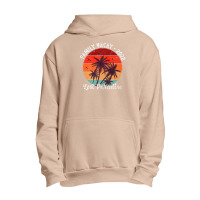 Vintage Palm Tree Family Vacation 2022 Lost Paradise Beach Premium Urban Pullover Hoodie | Artistshot