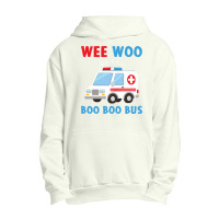 Wee Woo Boo Boo Bus Ambulance Ems Emt Paramedic Driver Gift Pullover H Urban Pullover Hoodie | Artistshot