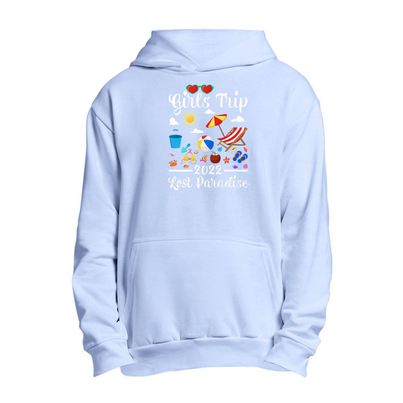 Girls Trip 2022 Summer Vacation Lost Paradise Beach Premium Urban Pullover Hoodie by LemonJack | Artistshot