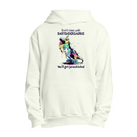 Don't Mess With Bartendersaurus You'll Get Jurasskicked Urban Pullover Hoodie | Artistshot