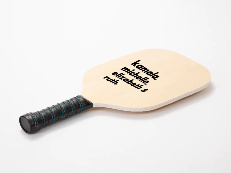 Kamala Michelle Rbg Elizabeth Ruth Pickleball Paddle | Artistshot