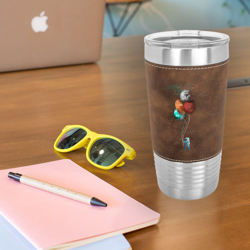 The Spaceman S Trip Leatherette Tumbler | Artistshot