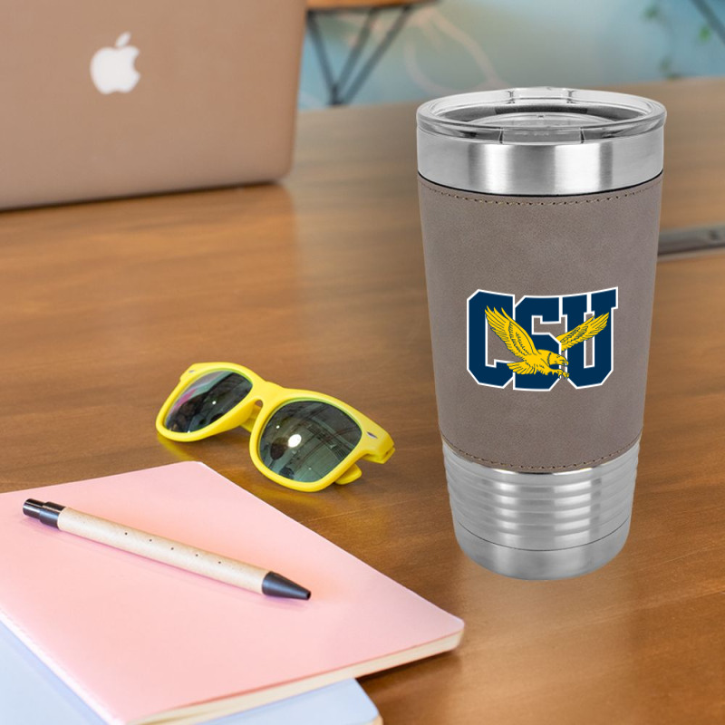 The Coppin State Eagles Leatherette Tumbler | Artistshot