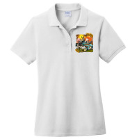 Farm Truck With Farm Animals Ladies Polo Shirt | Artistshot