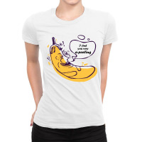 Laughing Banana Ladies Fitted T-shirt | Artistshot