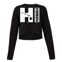 Hi Hawaii Islands T Shirt T Shirt Cropped Sweater | Artistshot