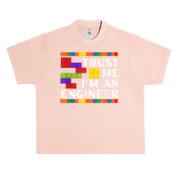 Engineer Children Kids Toy Big Building Blocks Build Builder T Shirt Urban Heavy T-shirt | Artistshot