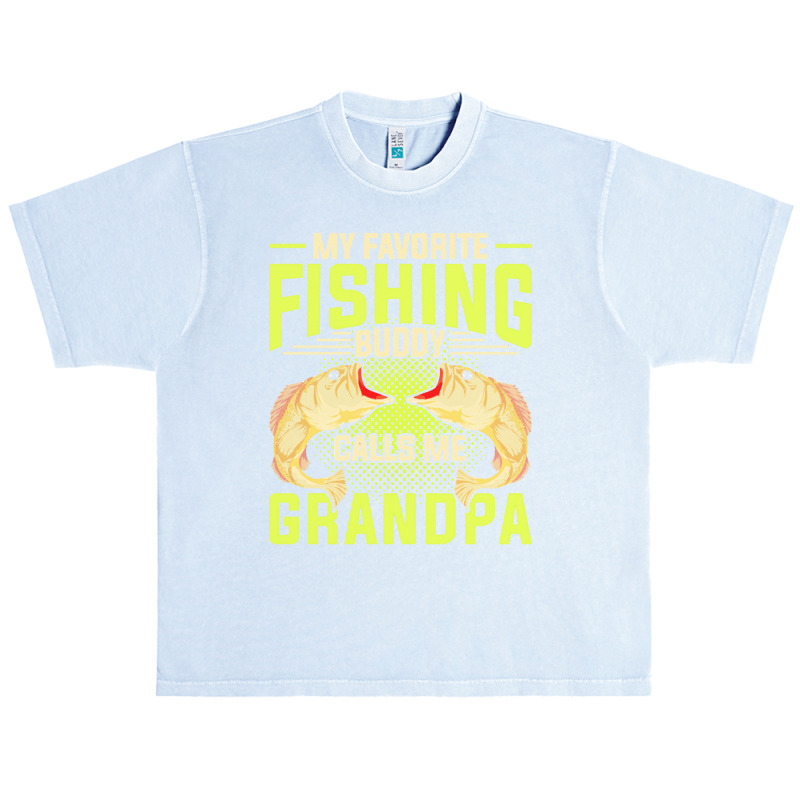 Fishing T  Shirt Hobby Fisher Angle Fish Grandpa Fathers Day Fisherman Urban Heavy T-shirt by osvaldo8495 | Artistshot