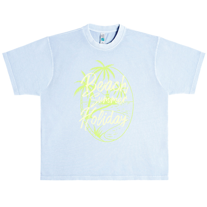 Beach Summer Holiday T  Shirt Beach Summer Holiday T  Shirt Urban Heavy T-shirt | Artistshot