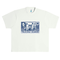 Vintage Falkland Islands Postage Stamp Design Urban Heavy T-shirt | Artistshot