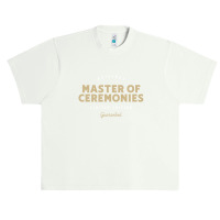 Master Of Ceremonies Funny Job Title Profession Birthday Worker Urban Heavy T-shirt | Artistshot