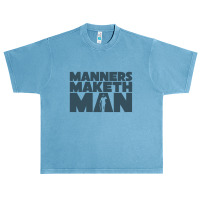 The Manners Maketh Man Urban Heavy T-shirt | Artistshot