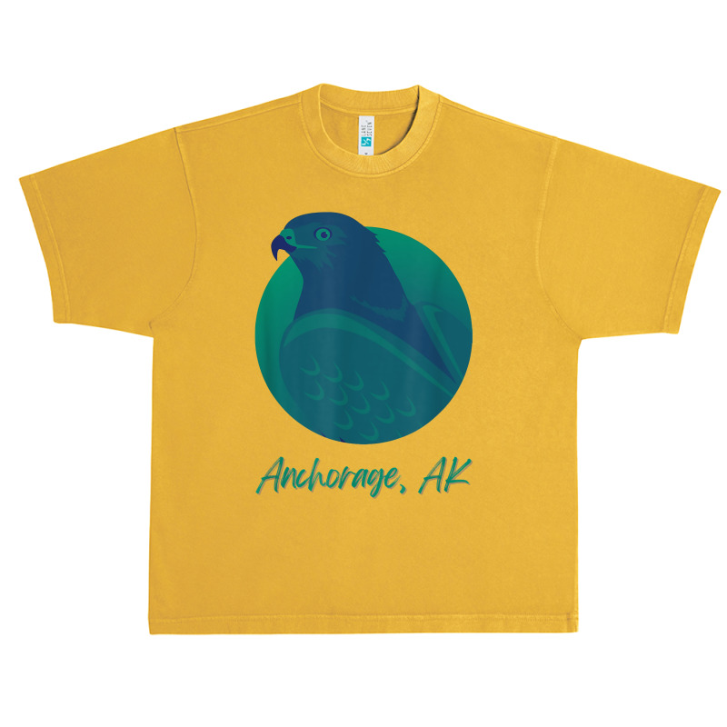 Anchorage Ak Osprey Sea Green Raptor Ocean Bird T Shirt Urban Heavy T-shirt by MoczoTenleigh | Artistshot