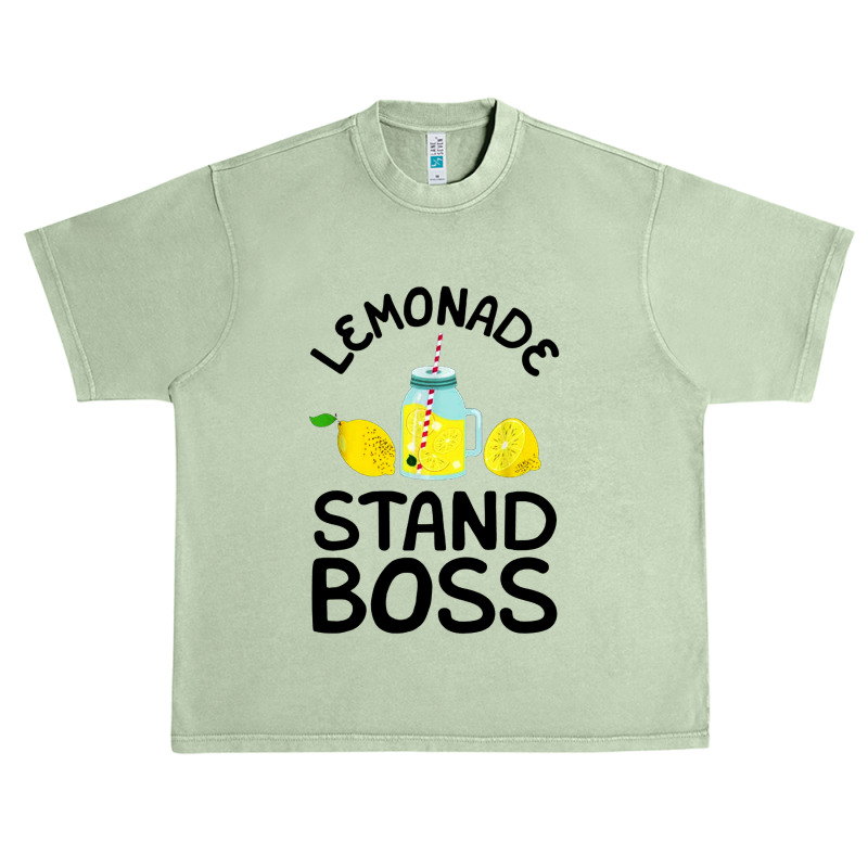 Lemonade Stand Boss Lemon Juice Gift Urban Heavy T-shirt by Gudexz | Artistshot