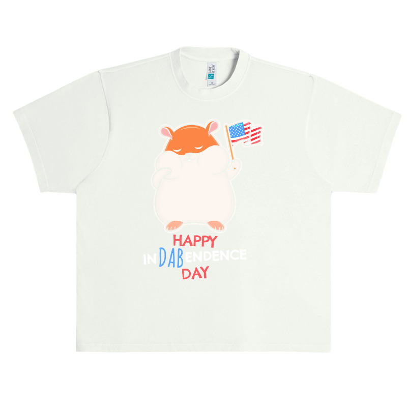 Independence Day T  Shirt Funny Dabbing Hamster 4th July Independence Urban Heavy T-shirt by sylvialebsack145 | Artistshot