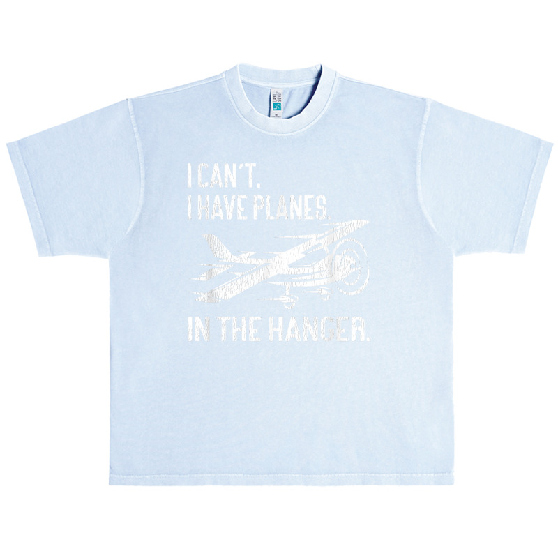 Private Pilot  I Can't I Have Planes In The Hanger Aviation T Shirt Urban Heavy T-shirt by AshleyPenez | Artistshot