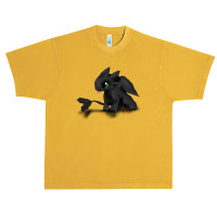 Mini Toothless Black Fury Urban Heavy T-shirt | Artistshot