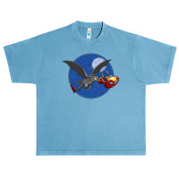 Flying Car And Black Dragon Urban Heavy T-shirt | Artistshot