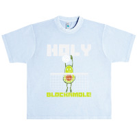 Holy Blockamole Avocado Volleyball Player Blocker Men Women T Shirt Urban Heavy T-shirt | Artistshot