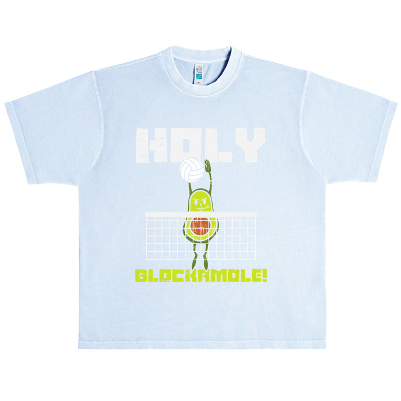 Holy Blockamole Avocado Volleyball Player Blocker Men Women T Shirt Urban Heavy T-shirt by longduong89 | Artistshot