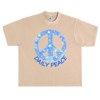 Yoga T  Shirt Forget Me Not Peace Symbol   Daily Peace T  Shirt Urban Heavy T-shirt | Artistshot