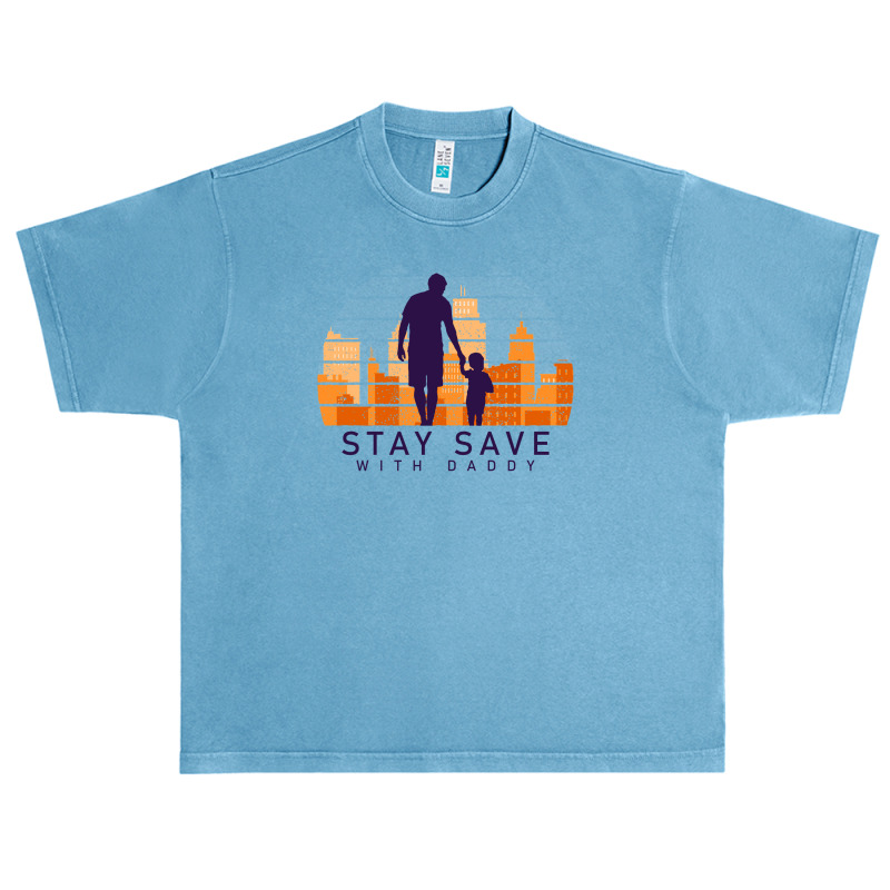 Daddy Stay Save Urban Heavy T-shirt | Artistshot