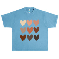 Diversity Hearts, Skin Tone Hearts Urban Heavy T-shirt | Artistshot