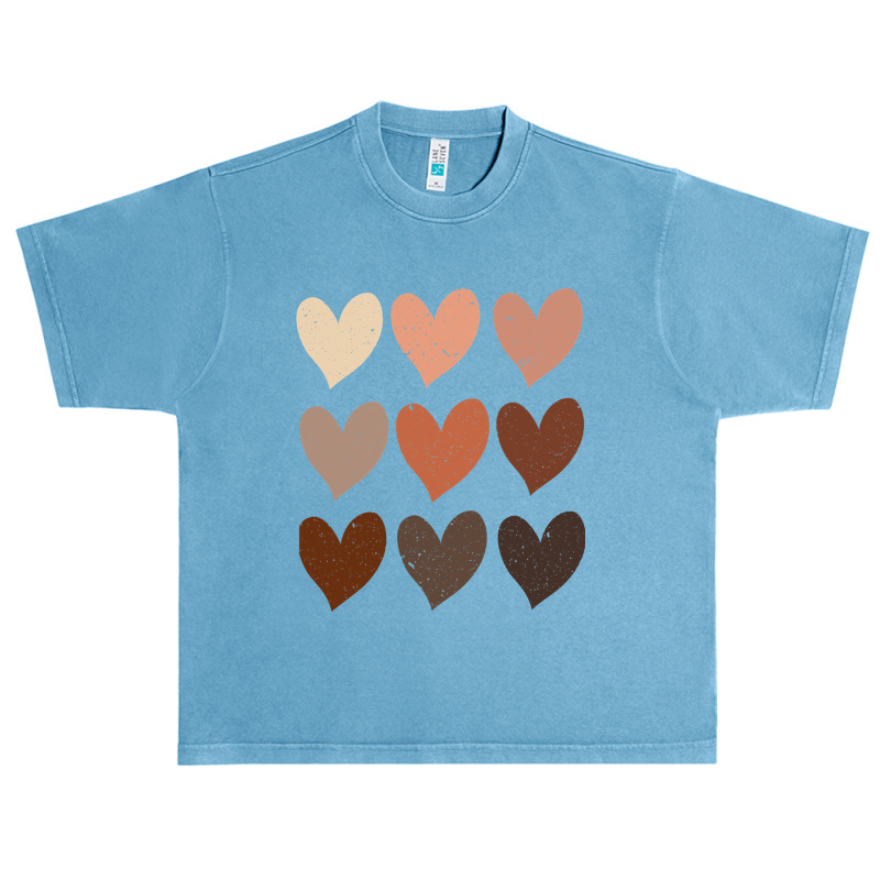 Diversity Hearts, Skin Tone Hearts Urban Heavy T-shirt | Artistshot