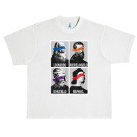 Renaissance Ninja Artists Poster Style Pop Art T Shirt Urban Heavy T-shirt | Artistshot