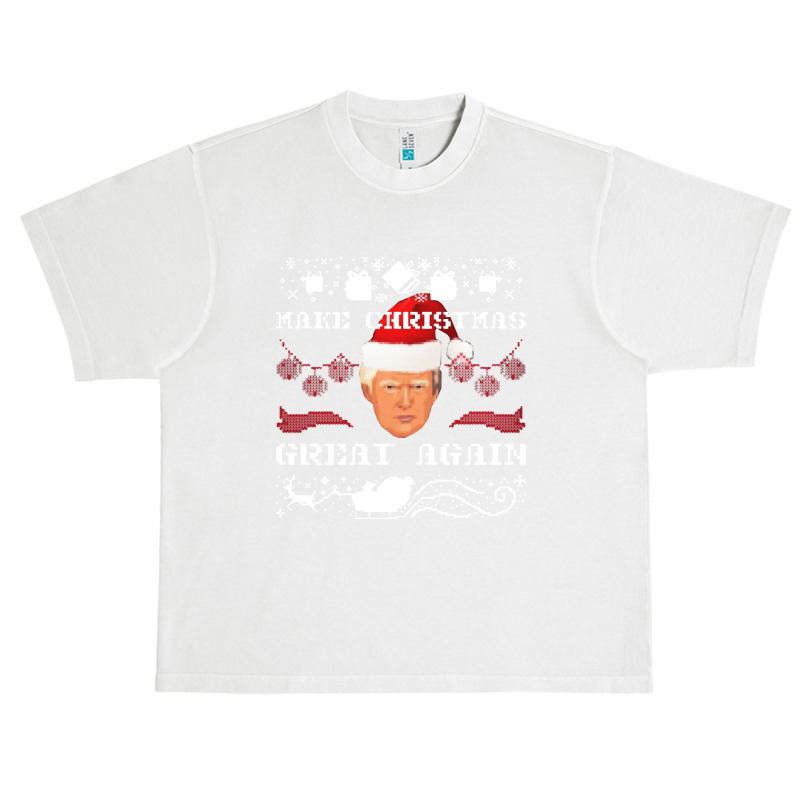 Make Christams Great Agaian Trump Gift For Trump Urban Heavy T-shirt | Artistshot