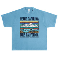 Vintage Heads Carolina Tail California Summer Beach Paradise T Shirt Urban Heavy T-shirt | Artistshot