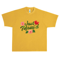 Just Maui'd Destination Wedding Maui Hawaii Honeymoon Urban Heavy T-shirt | Artistshot