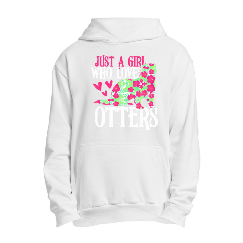 Otter Lover T  Shirt Girl Love Otter Grunge Vintage T  Shirt Urban Pullover Hoodie | Artistshot