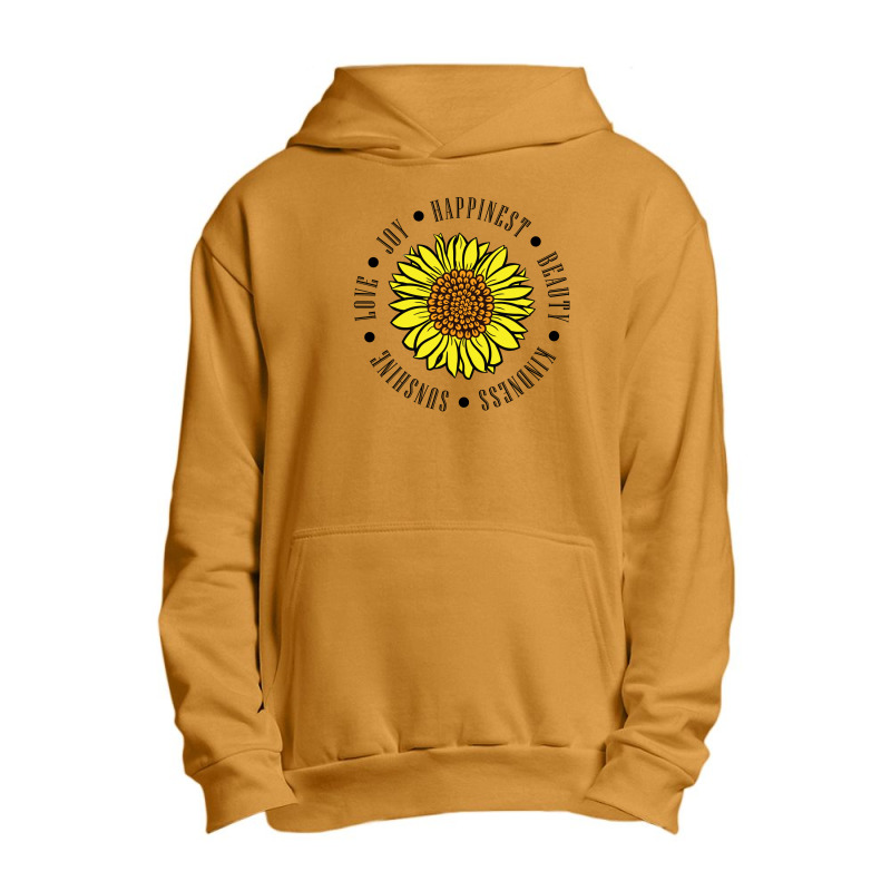 Sunflower Quotes Urban Pullover Hoodie | Artistshot