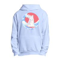 Alaskan Malamute T  Shirt Alaskan Malamute Gifts   Ocean Waves Surfing Urban Pullover Hoodie | Artistshot