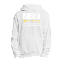 Funny Anti Joe Biden One Star Review Republican Political T Shirt Urban Pullover Hoodie | Artistshot