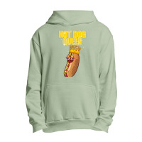 Funny Hot Dog For Women Girls Grilled Wiener Sausage Buns T Shirt Urban Pullover Hoodie | Artistshot