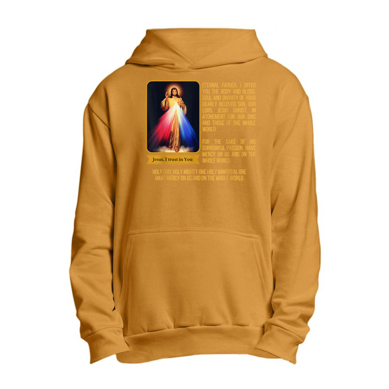 Divine Mercy Jesus Image Chaplet Novena Prayer Catholic T Shirt Urban Pullover Hoodie by ayedencoplon | Artistshot