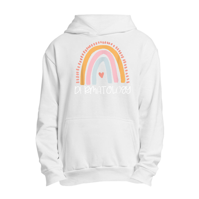 Dermatology Dermatologist Rainbows Gift Apparel T Shirt Urban Pullover Hoodie | Artistshot