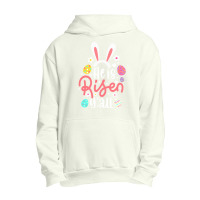 Bunny Ears T  Shirt Bunny Ears He Is Risen Y'all Easter Bunny Costume Urban Pullover Hoodie | Artistshot