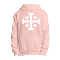 Crusader Cross Of Jerusalem Urban Pullover Hoodie | Artistshot