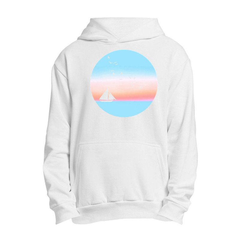 Sailboat T  Shirt Sailing Into The Sunset T  Shirt Urban Pullover Hoodie | Artistshot