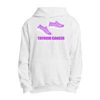 Thyroid Cancer T  Shirt Thyroid Cancer Awareness Shoes Ribbon Walk For Urban Pullover Hoodie | Artistshot