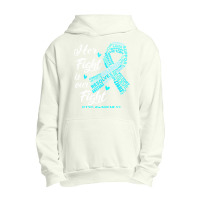 Ptsd Awareness T  Shirt P T S D Awareness Her Fight Is Our Fight T  Sh Urban Pullover Hoodie | Artistshot