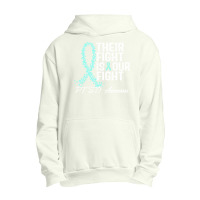 Ptsd Awareness T  Shirt Their Fight Is Our Fight P T S D Awareness T Urban Pullover Hoodie | Artistshot