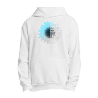 Diabetes Diabetic T21 Grey Blue Sunflower Being Strong Warrior 88 Diab Urban Pullover Hoodie | Artistshot